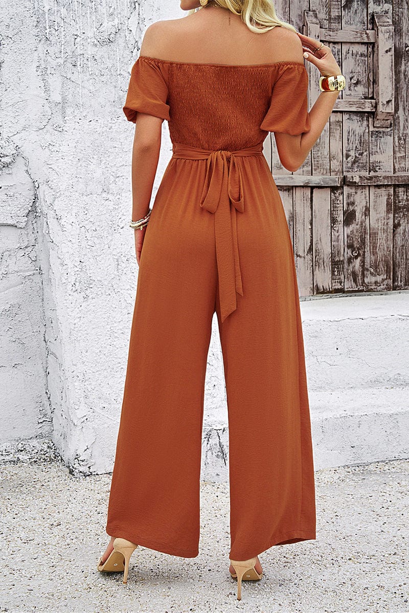 Combinaison de Demoiselle d'Honneur Terracotta