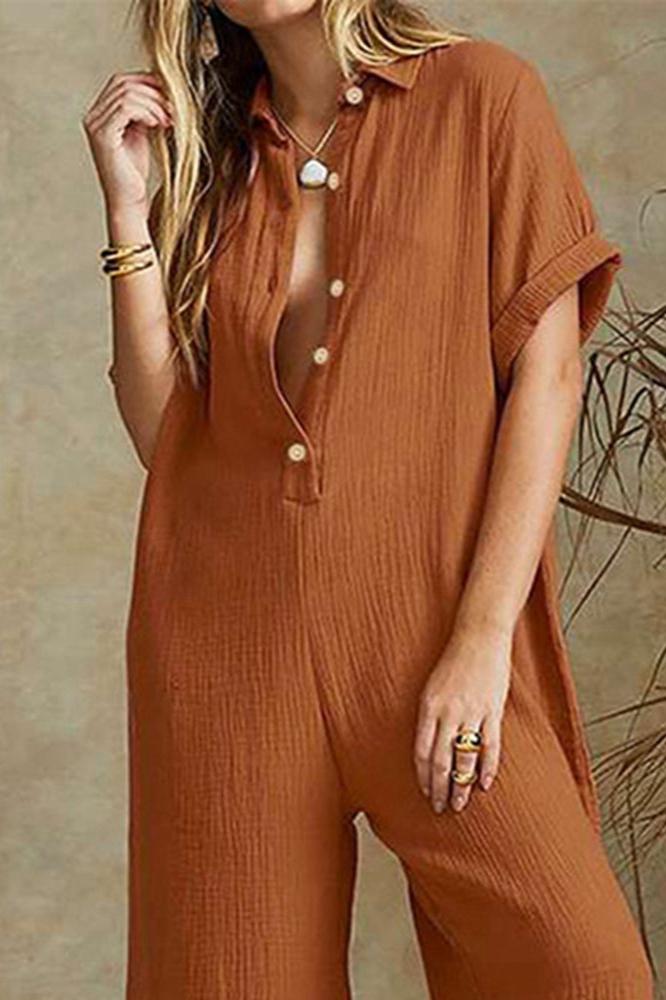 Combinaison Terracotta Barboteuse