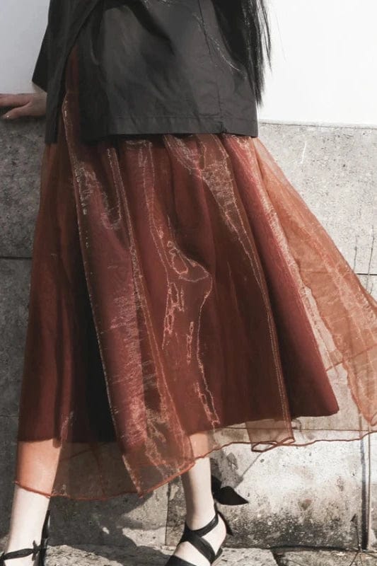 Jupe Terracotta de Mariage