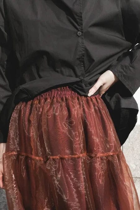 Jupe Terracotta de Mariage