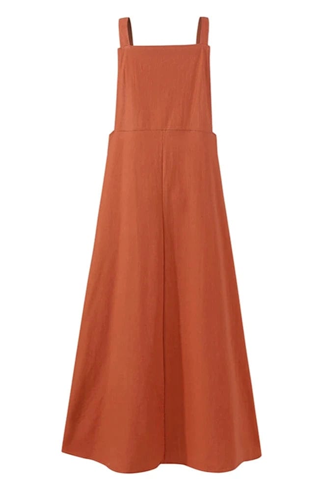 Robe à Motifs Terracotta