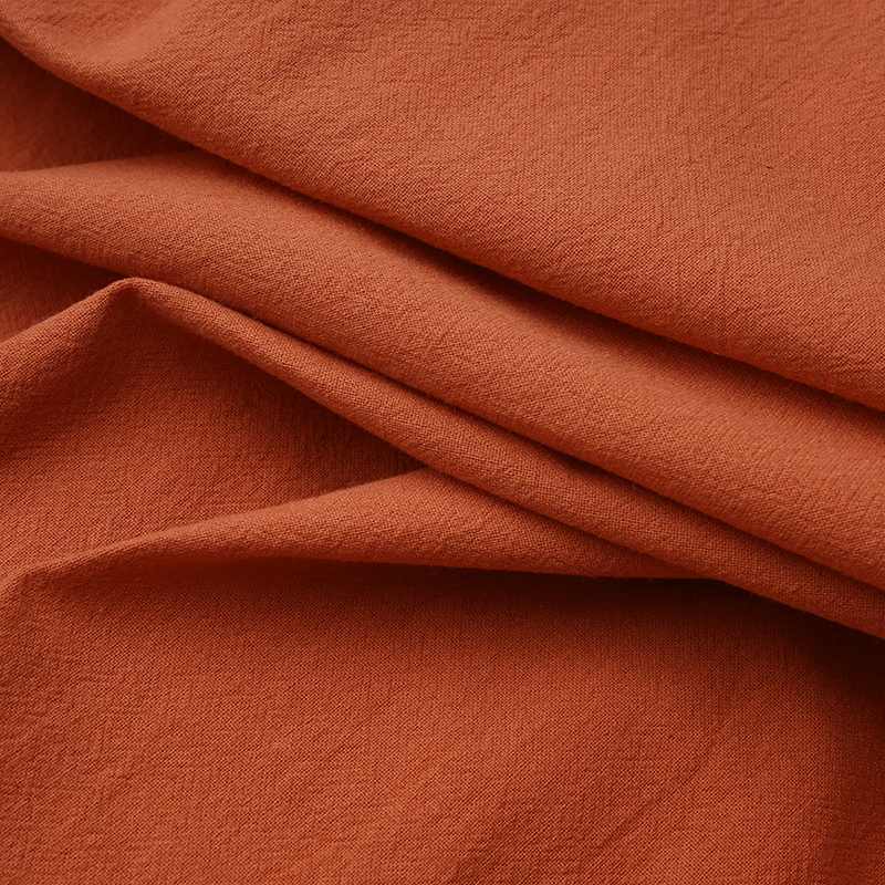 Robe à Motifs Terracotta