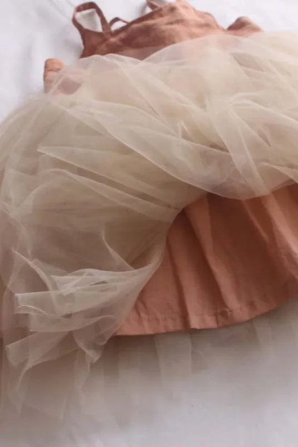 Robe Bébé Terracotta