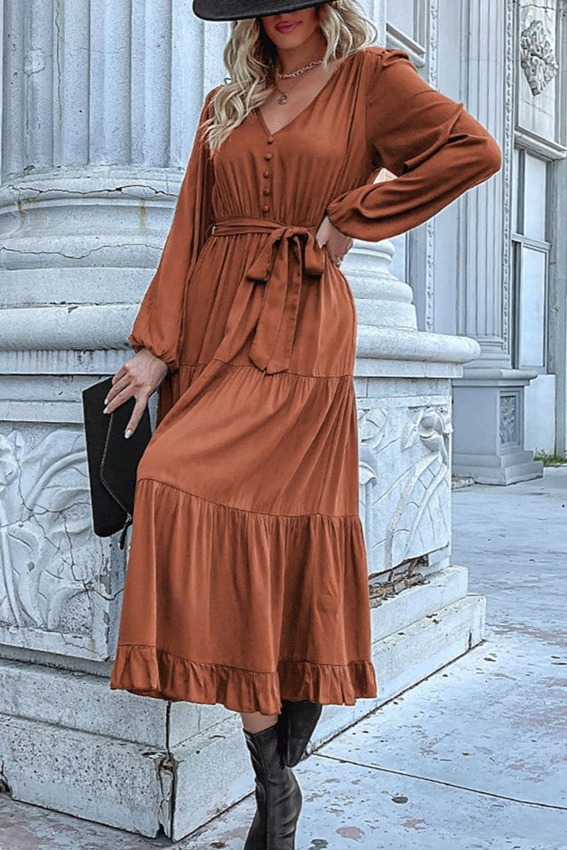 Robe Bohème Terracotta