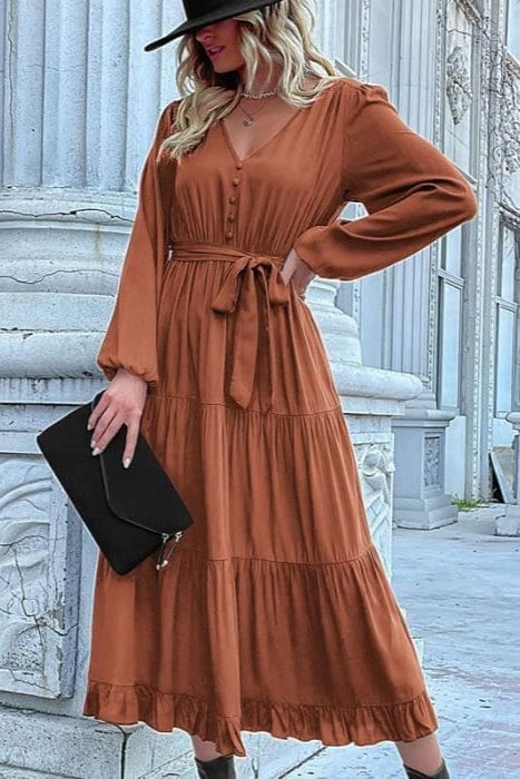 Robe Bohème Terracotta