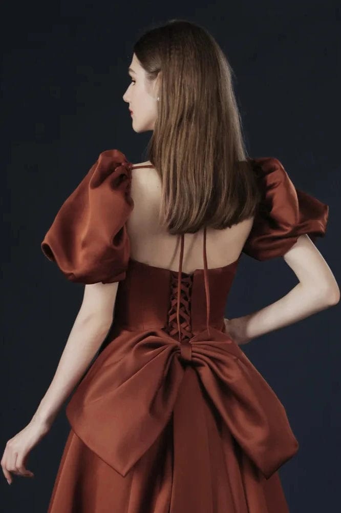 Robe Bustier Terracotta