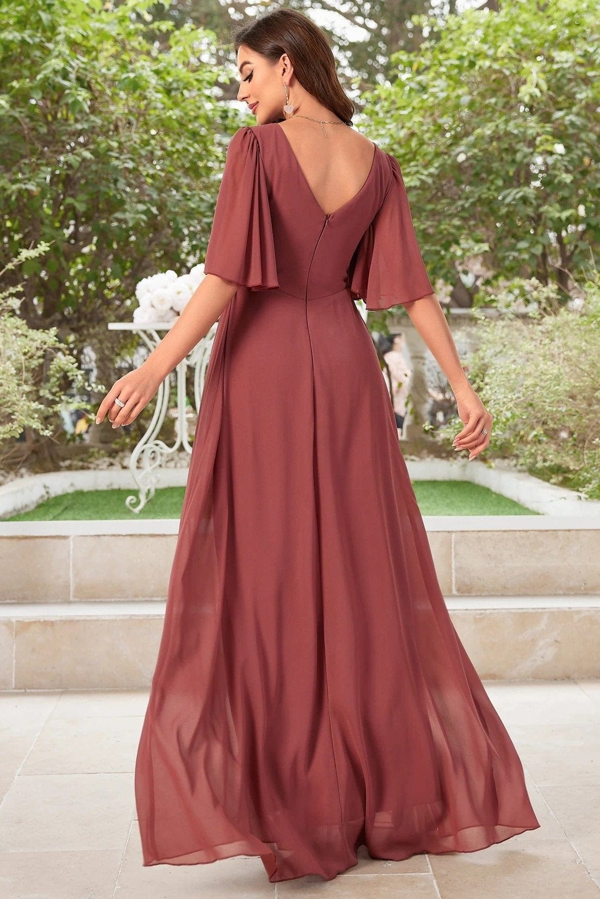 Rouge Longue Chic Me Robe Rouge Robe Tendance Chic Robe Tendance