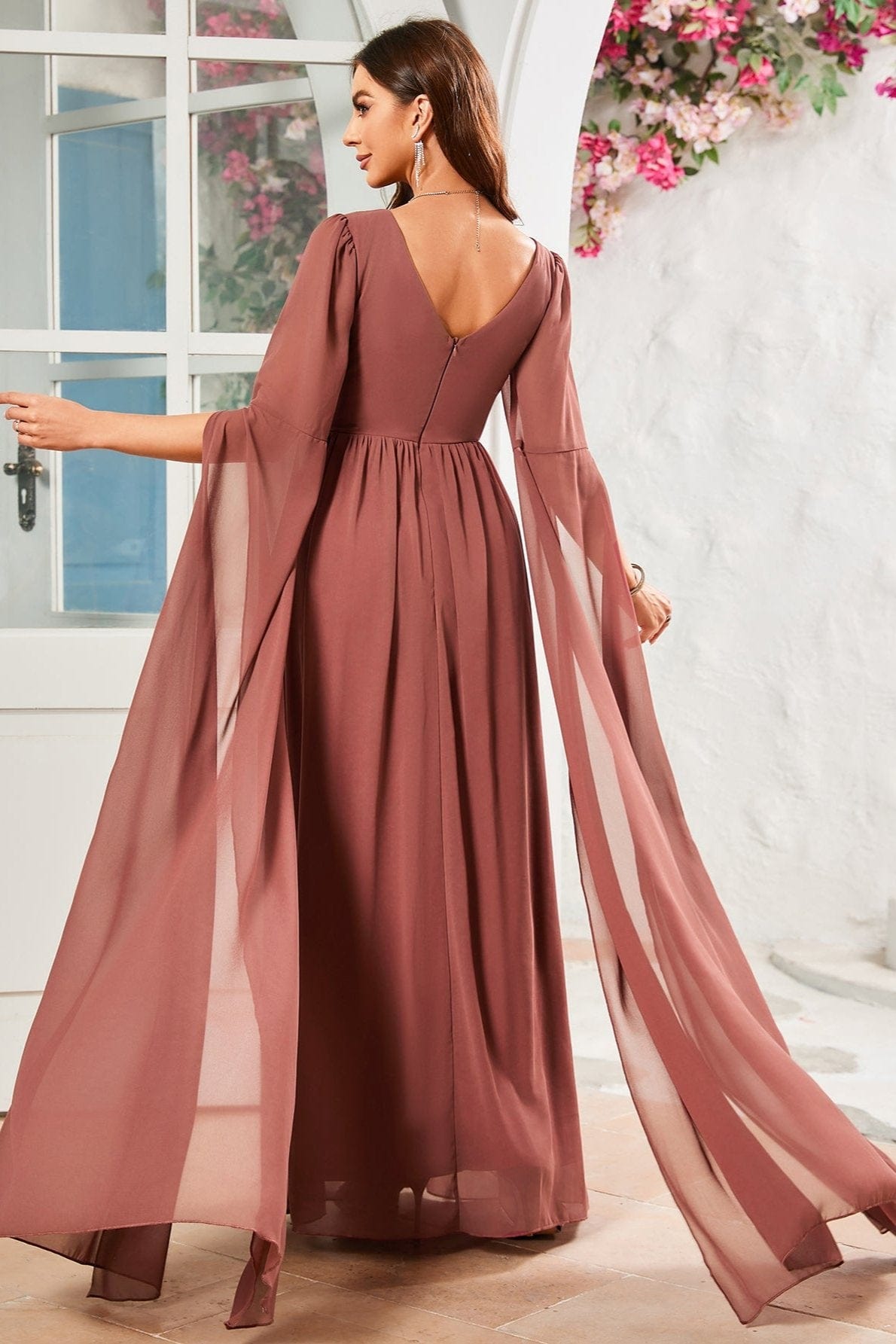 Robe Cintrée Terracotta