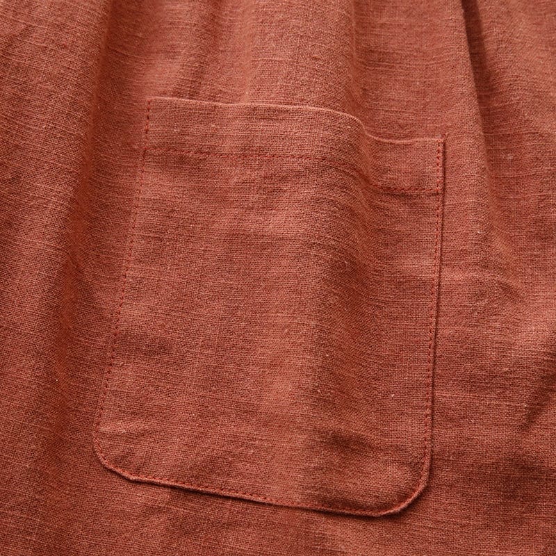 Robe Fille Terracotta