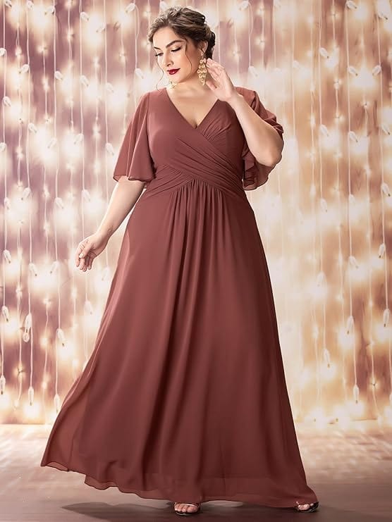 Robe Fluide Terracotta