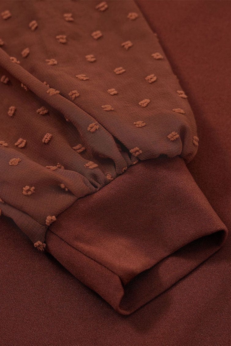 Robe Patineuse Terracotta