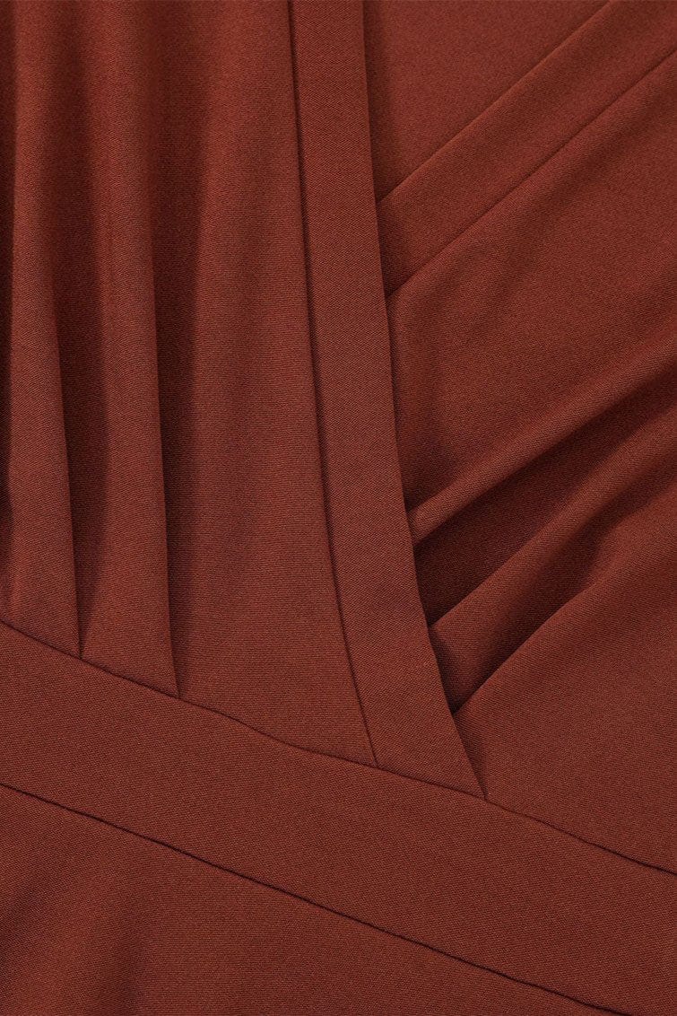 Robe Patineuse Terracotta