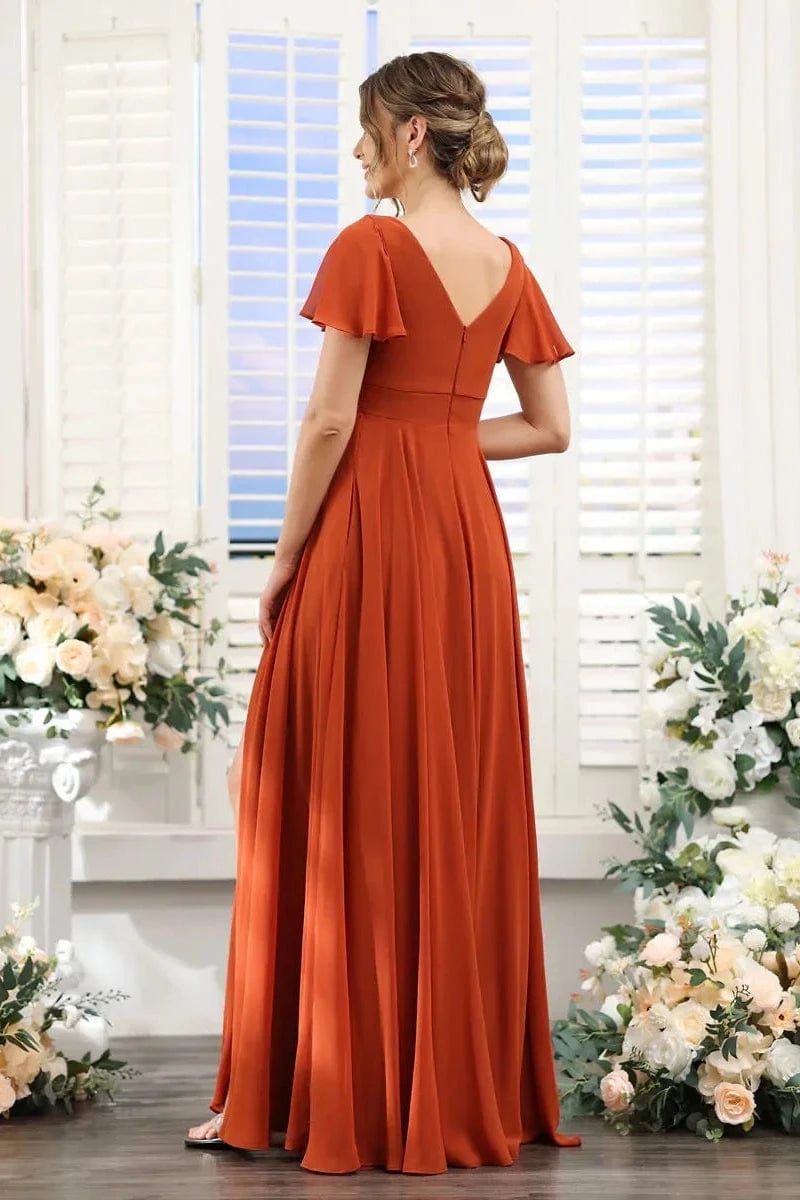 Robe Témoin de Mariage Terracotta