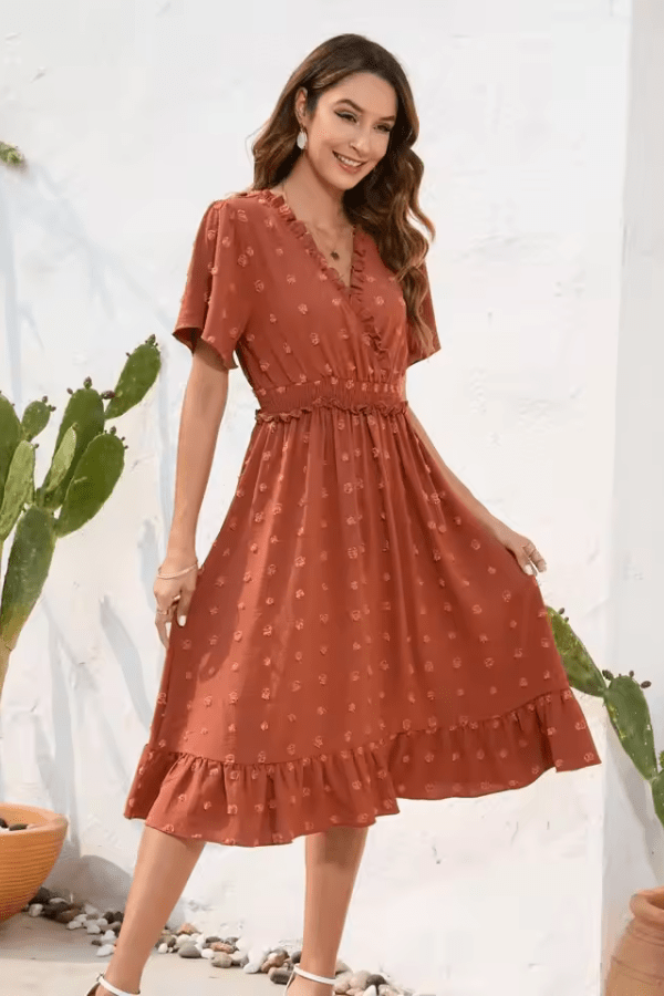 Robe Terracotta d'Automne
