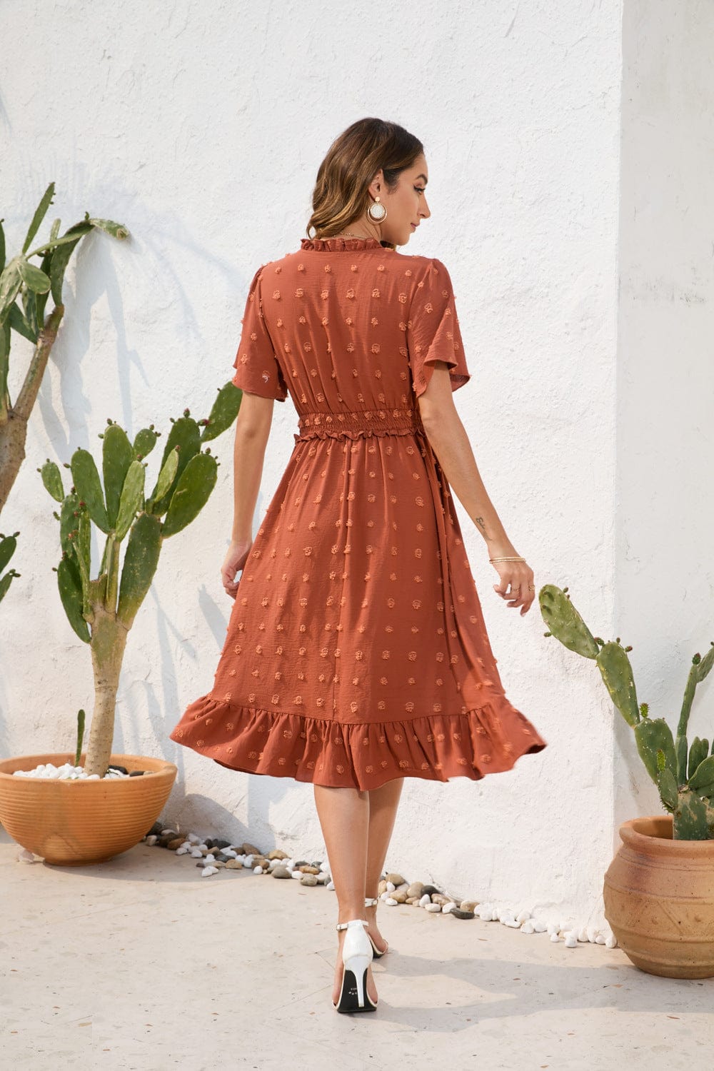 Robe Terracotta d'Automne