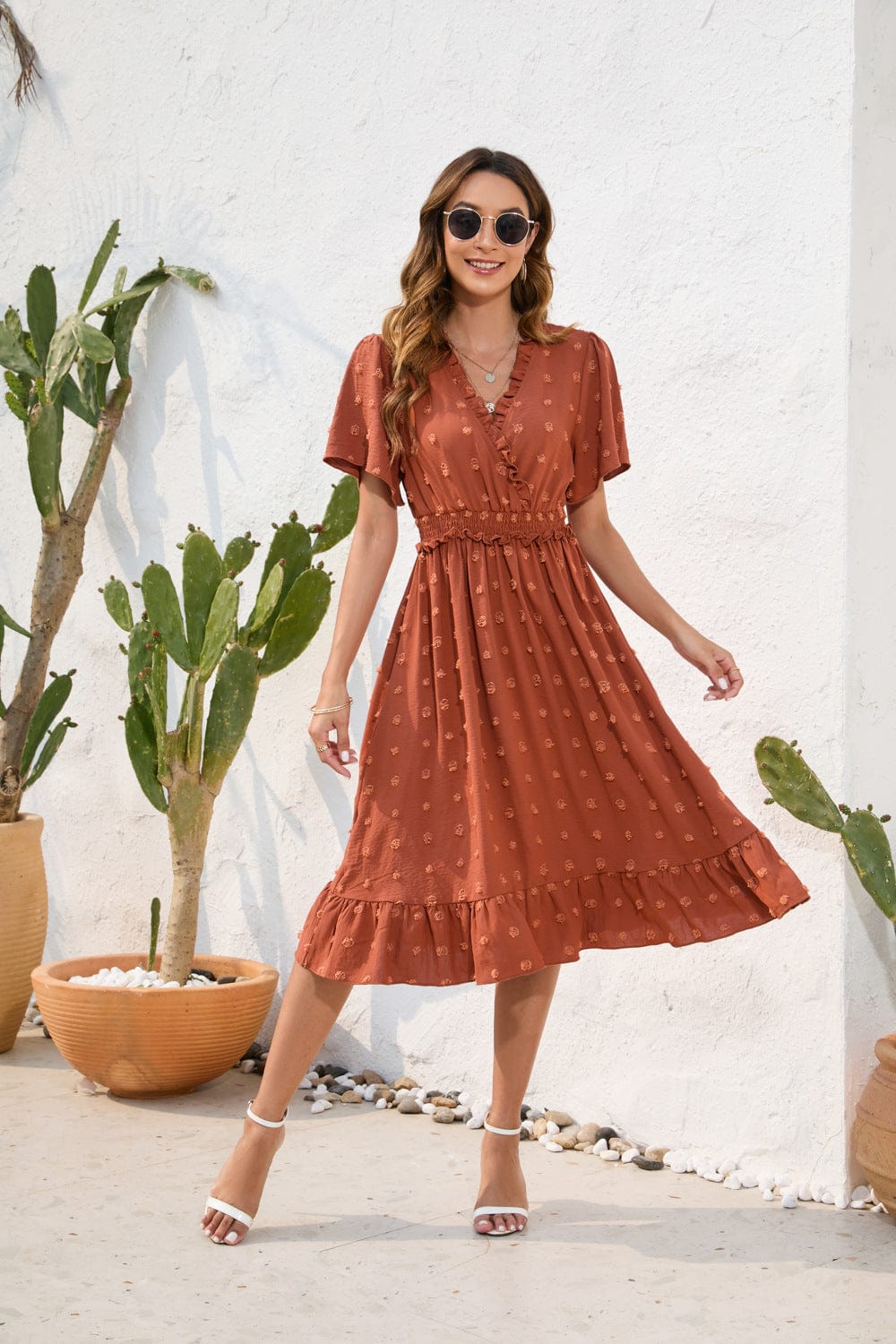 Robe Terracotta d'Automne