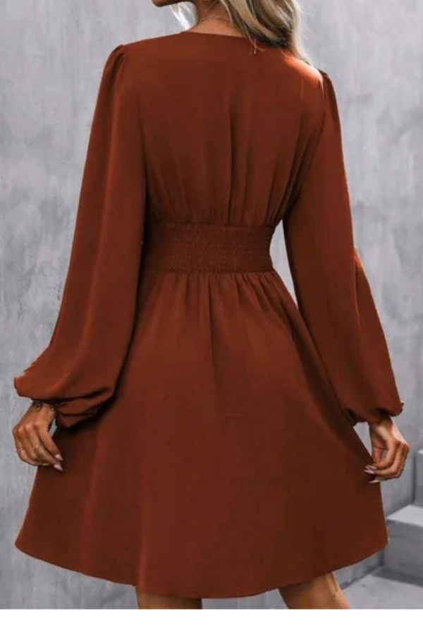 Robe Trapèze Terracotta